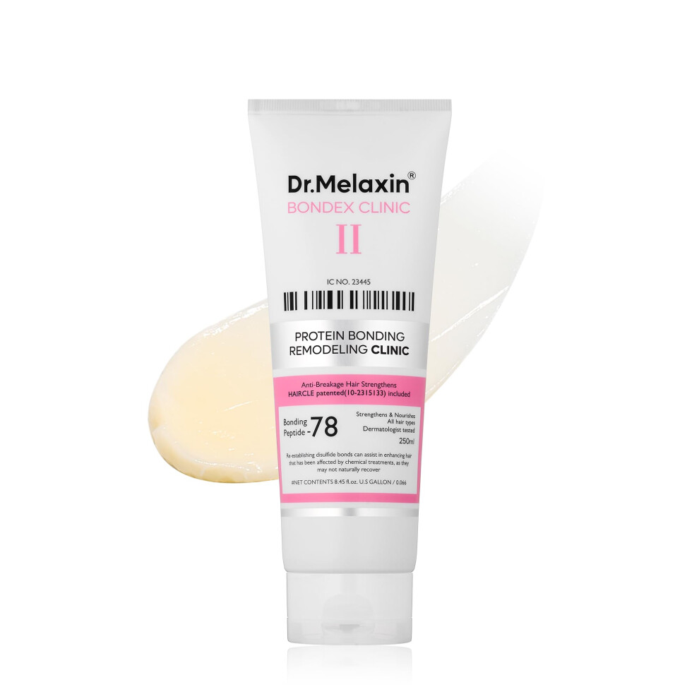 Dr.melaxin Bondex Protein Bonding Remodeling Conditioner With Argan Oil | Hair Clinic For Shiny Hair | Strengthening Keratin & Peptides Bonder | Repai