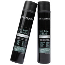 TRENDSTARTER - TEA TREE & BIOTIN THICKENING SHAMPOO & CONDITIONER Set (10.14Fl.Oz ea.) - Argan Oil Peppermint Oil Collagen Quinoa Aloe Rosem