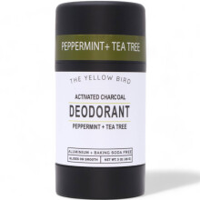 Natural Deodorant - Aluminum & Baking Soda Free For Men & Women Sensitive Skin Friendly Formula with Activated Charcoal | 3oz | Made in USA