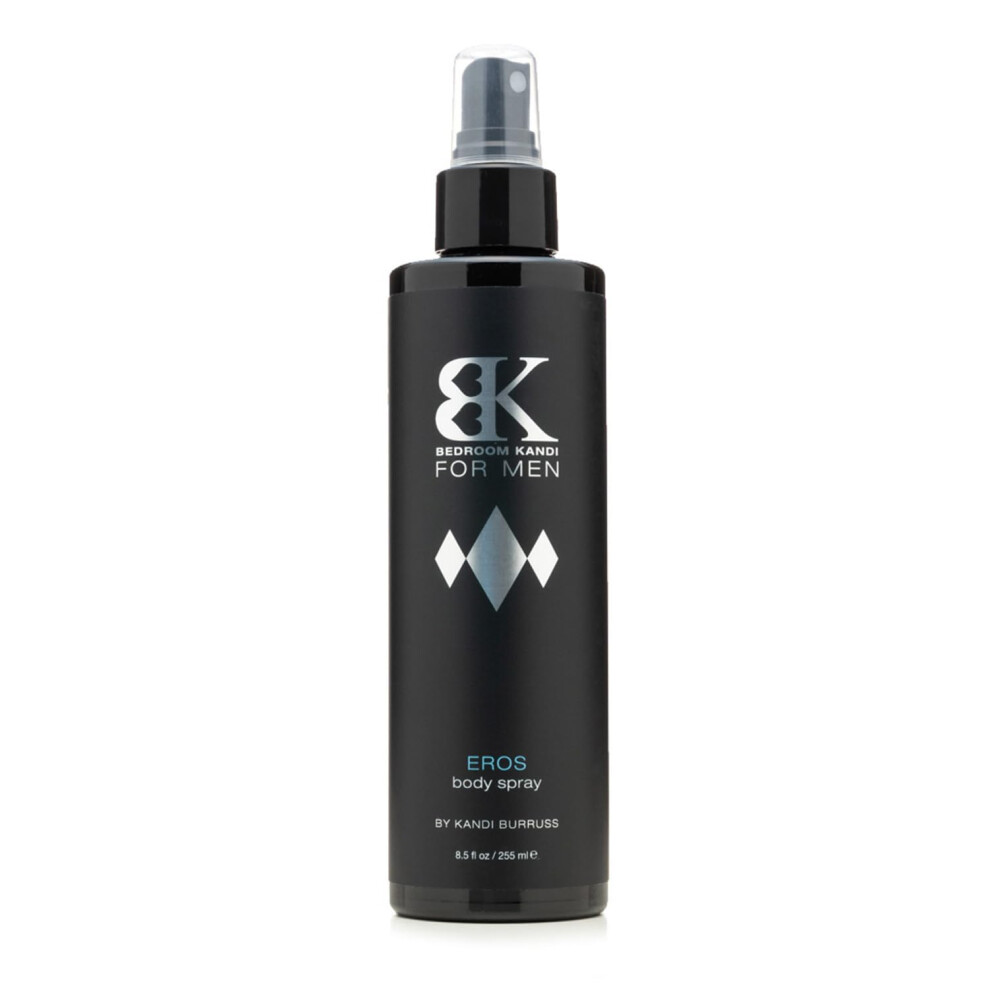 Kandi Bedroom Body Spray For Men - Eros Scent, Deodorizing Spray By Burruss | Woody Fragrance For Men With Musky Base | Pheromone Enhanced Formu