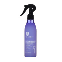 Luseta Biotin & Collagen varmebeskyttelsesspray, der forhindrer varmeinduceret h?rbrud til styling for kvinder og m?nd 8,5 oz