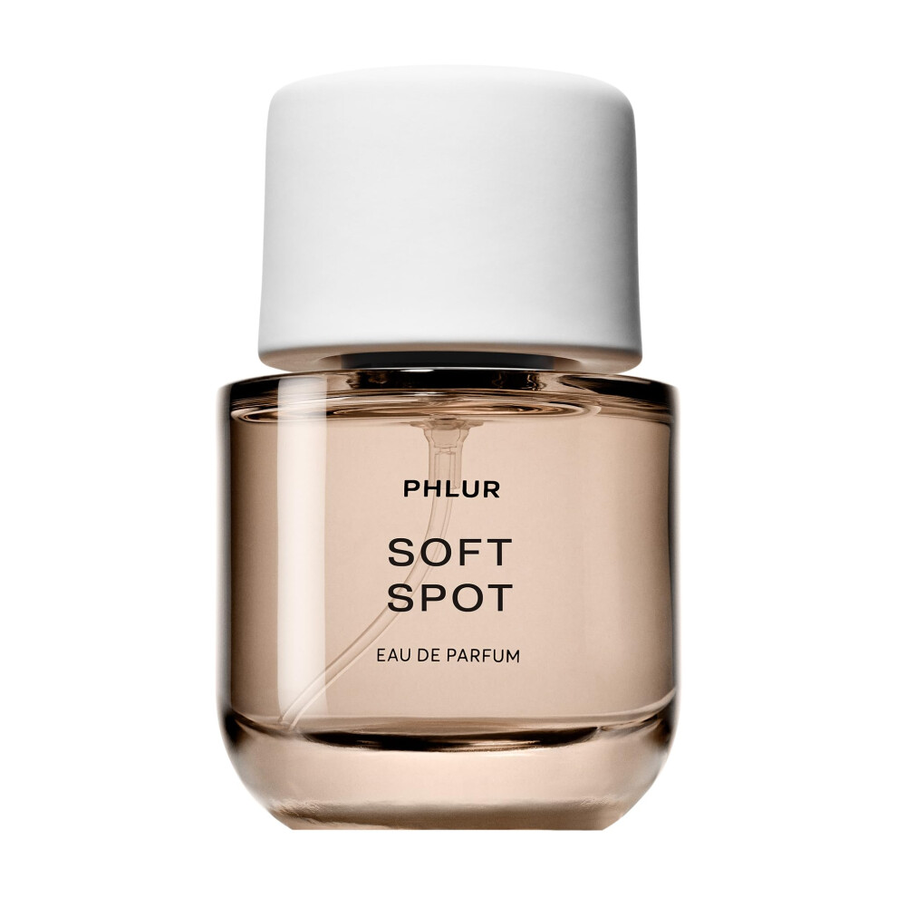 Phlur Amber Soft Spot Eau De Parfum - Full Size Perfume For Women & Men Fragrance - Floral Musk Perfume With Bergamot Mandarin Jasmine Sandalwood &