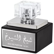 Lattafa Sheikh Al Shuyukh Black Eau de Parfum Spray para unisex, 50 ml