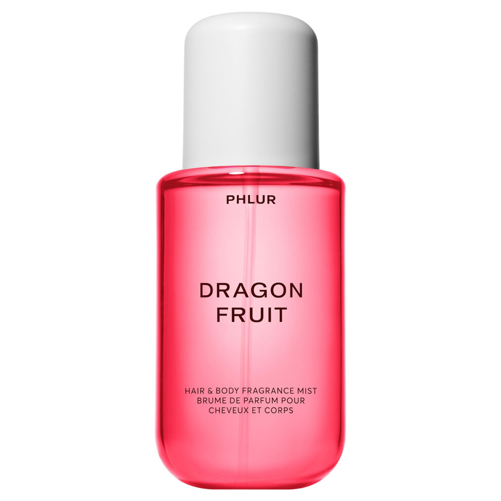 Phlur Women's Dragon Fruit Body Mist - Hair & Body Mist For & Men Fragrance - Dragon Fruit Peony Sandalwood & Vanilla Body Spray (8 Fl Oz)