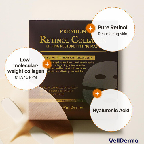 WELLDERMA Retinol Collagen 4                -                                                                            &                    - 2