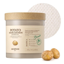 SKINFOOD Kartoffel Madecassoside Beruhigende Toner Pads, Koreanische Hautpflege, 8.81 o