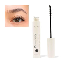 Haleys Re-veal Lash Lengthening Mascara - VEGAN OCH GRYSLIGHETSFRIA Makeup Curved Wand fr fjderltt fransfrlngningslook Ltt koreansk formel