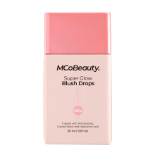 MCoBeauty Super Glow Blush Krople Blush Pink Blyskawicznie rozgrzeja i rozswietla Twoja cere Weganskie kosmetyki Cruelty Free