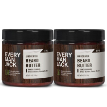 Every Man Jack Burro per Barba Senza Profumo - Idrata e Modellare Barbe Secche