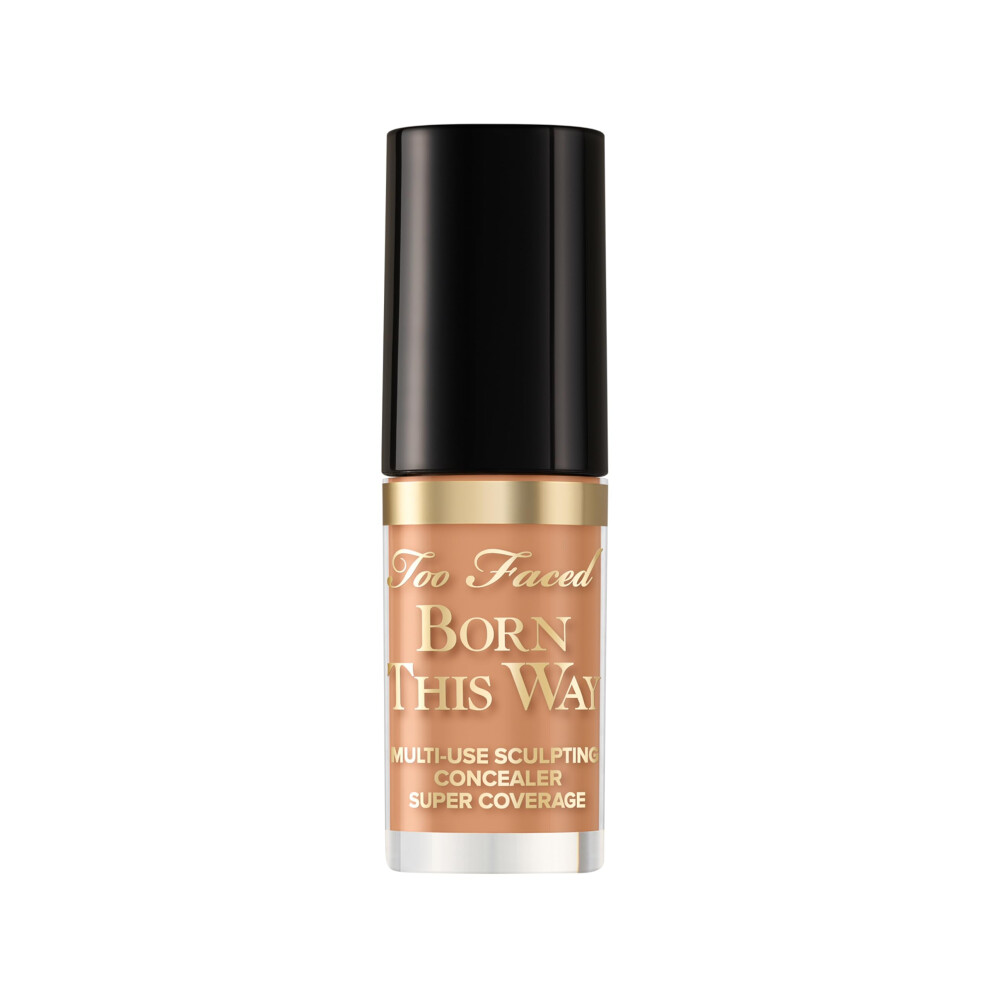 Too Faced Born This Way Super Coverage Multi-Use Concealer | Full Coverage  Oil Free  Long Lasting + Hydrating  0.06 Fl Oz  Cookie