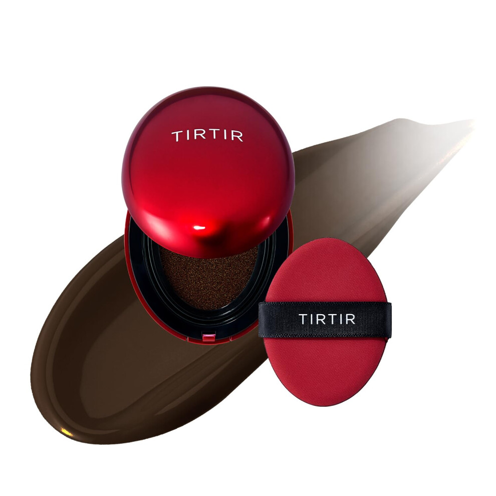 [*Mini format*] Fond de teint coussin rouge TIRTIR Mask Fit | Fond de teint coussin cor   en longue tenue, l   ger, couvrance modulable, fini semi-ma