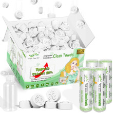Fancyou, kit di asciugamani monouso compressi per il viso, salviette detergenti per il viso, salviette compatte e portatili, salviette di cotone,