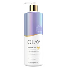 Olay Lichaamslotion Gladde huid voor vrouwen met retinol  24-uurs hydratatie  Vitamine E en Vitamine B3-Complex  Snelle intrekkende formule  17 fl oz