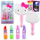 Hello Kitty Lip Balm Set - 4 Pack Plus Light Up Mirror  Stickers & More 1