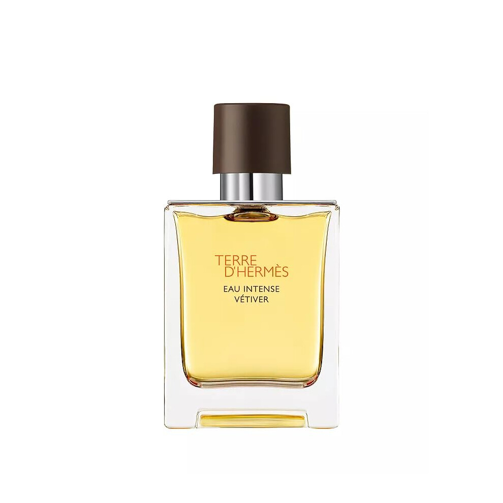 Hermes Terre D'hermes Eau Intense Vetiver Eau De Parfum Spray for Men  1.6 Ounce