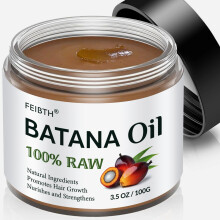 FEIBTH Raw Batana Oil for Hair Growth Batana Oil Organic for Hair Growth Batana Oil for Hair Growth Dr Sebi Organic Prevent Hair Loss and Enhances