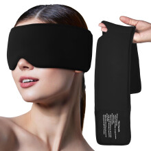 Maschera Raffreddante per Emicrania: Compressa Calda e Fredda, Maschera per Occhi Gonfi, Cerchi Neri