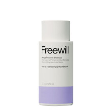 Freewill Blonde Preserve Shampoo Purple Shampoo for Blonde Hair Care Neutralizes Brassiness Boosts Shine Enhances Natural and Colored Blonde Hair