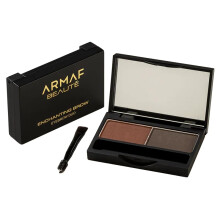 Armaf Beaut? Enchanting Brow Eyebrow Duo - Dual Tone Eyebrow Powder Kit for Easy Application  Natural Look  Brow Powder | Expresso