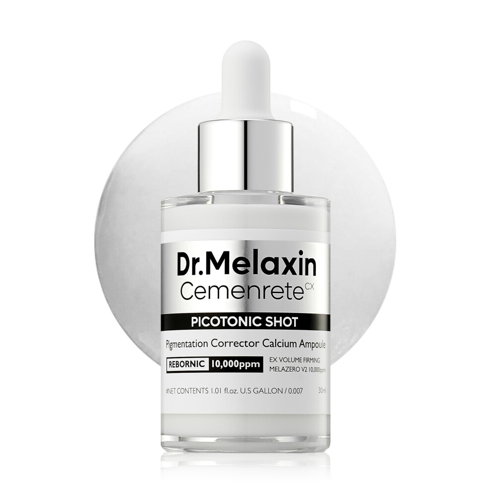 Dr.Melaxin Cemenrete Picotonic Shot Calcium Ampoule for Even Skin Tone & Skin Clarity  1.01 fl.oz.-image-OPC-PGMDH85-NEW