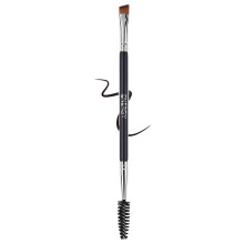 Brosse à sourcils double face ENERGY Precision avec goupillon - Outil végétalien pour sourcils pour modeler, définir, toiletter, rehausser, appli