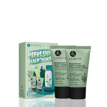 Σετ Σαμπουάν και Μαλακτικού Luseta Rosemary Mint Ταξιδίου για Αδύναμα Μαλλιά 2 x 1.01oz