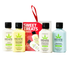 Hempz Mini Sweet Treats Classics lotion ajndkkszlet frfiaknak s noknek testhidratl, utazsi alapok