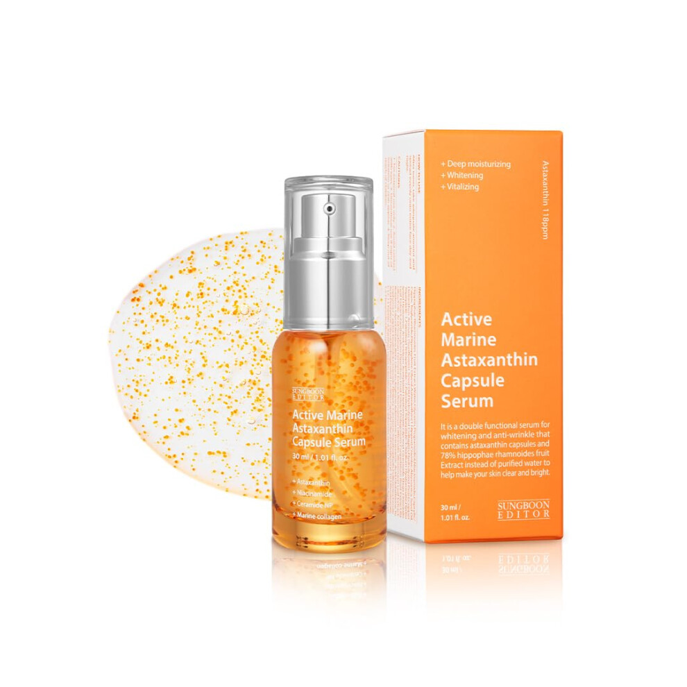 Redaktor Sungboonu Sungboon Editor Active Marine Astaxanthin Serum 30Ml | Even Skin Tone | Hydration & Vitalizing