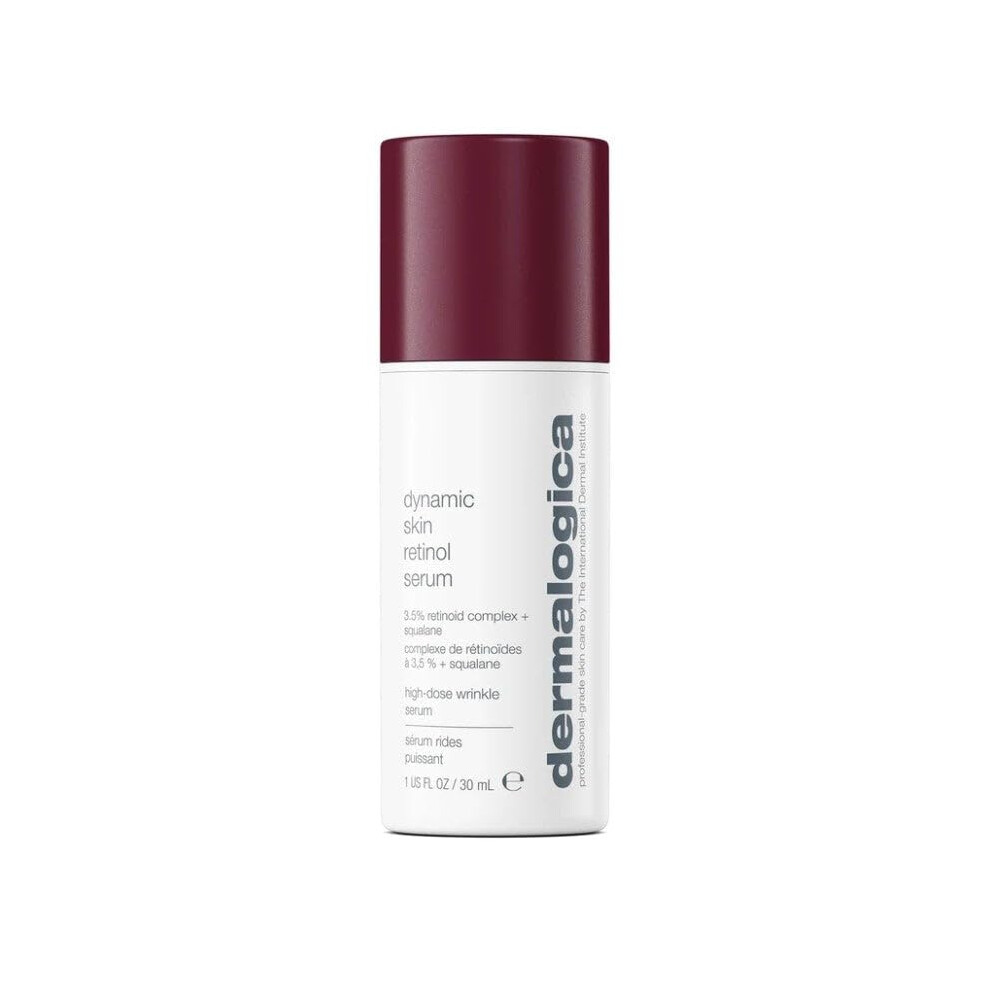 Dermalogica Dynamic Skin Retinol Facial Serum with Multi-Retinoid Complex  Skin Retexturizing and Improving Skin Health  0.34 lf oz