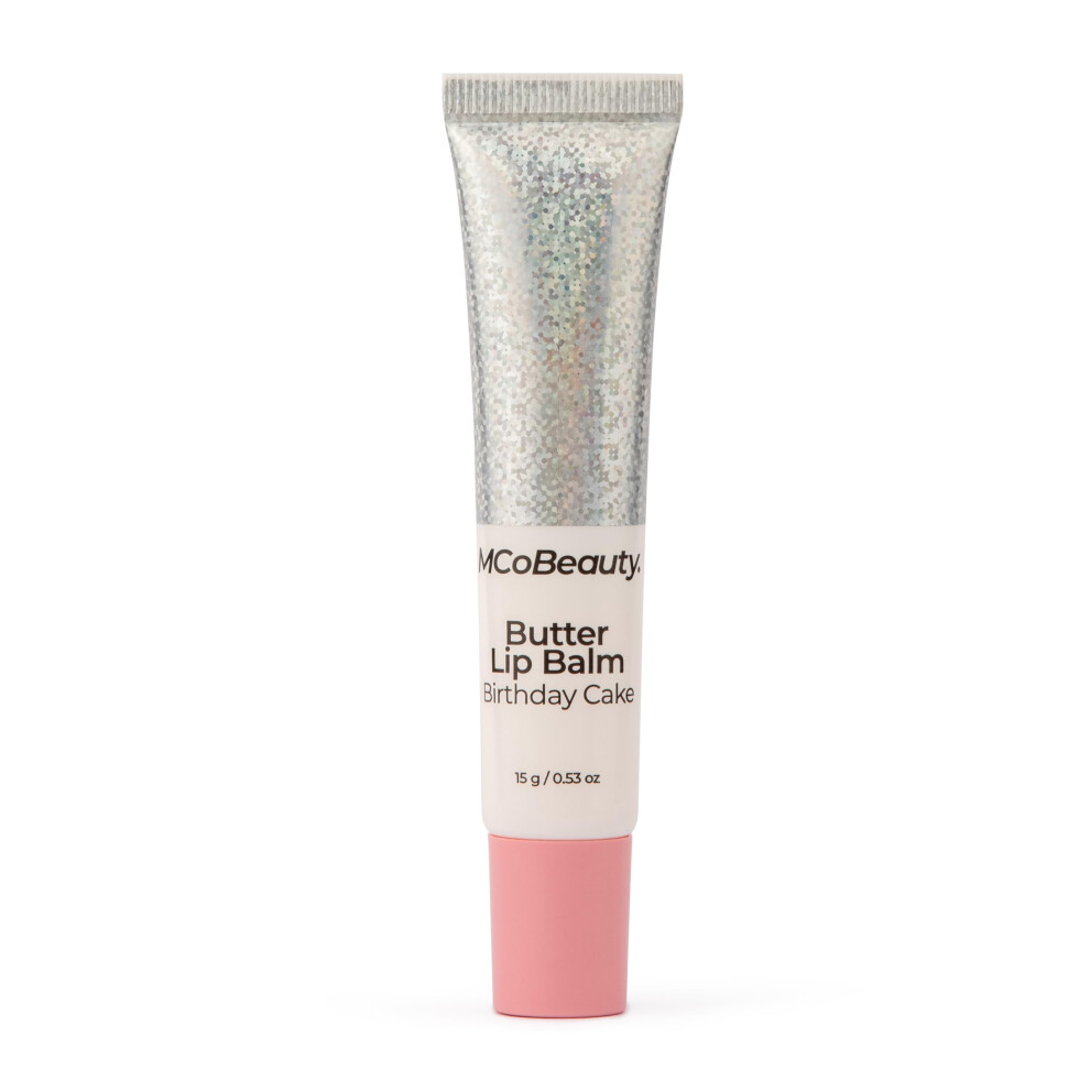 Mcobeauty Butter Lip Balm - Birthday Cake Hydrating Lip Care Vegan Cruelty Free Cosmetics