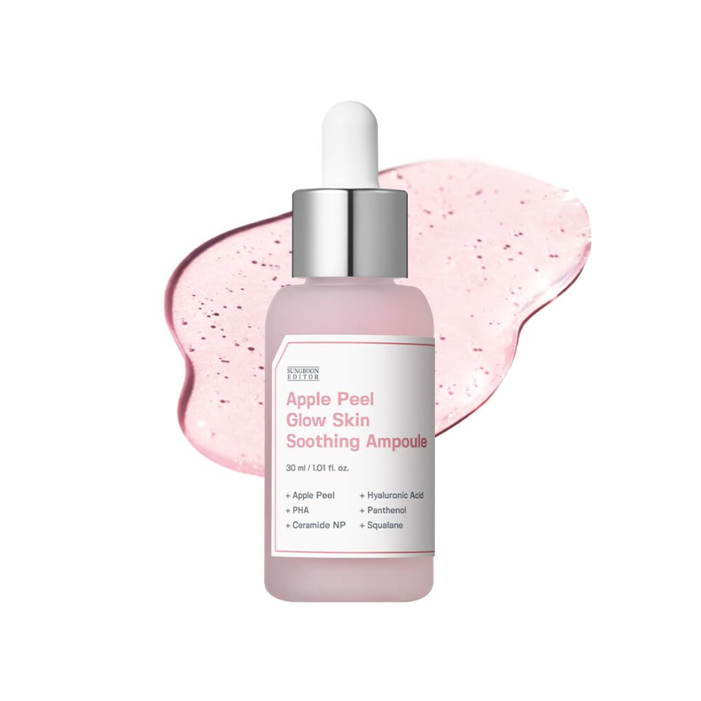 Editor De Sungboon Sungboon Editor Apple Peel Glow Skin Soothing Ampoule | Facial Serum | Gentle Exfoliation | Smooth Skin | Glow Skin | Korean Skin Care