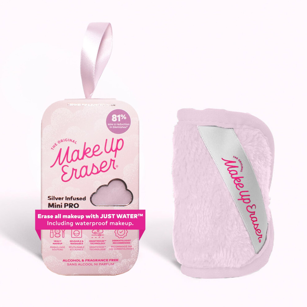 Makeup Eraser The Original Mini Pro Erase All Makeup With Just Water Including Waterproof Mascara Eyeliner Foundation Lipstick Sunscreen An