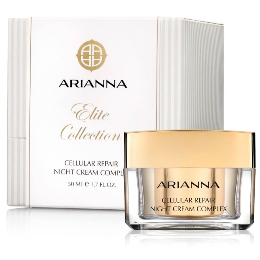 Arianna Cream -Skincare Cellular Repair Night Complex Natural Facial S Nourishes Skin Overnight Absorbs Quickly Long-Lasting Vegan Night