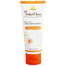 Lil Naked Bee babapol krm gyerekeknek (2,5 oz) narancssrga popsiks arcpol arc- s testpol a bor hidratlshoz s hidratlshoz