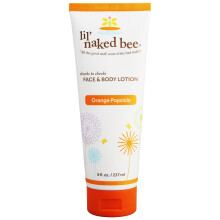 Lil Naked Bee Baby Lotion gyerekeknek (8 oz) narancssrga popsibl kszlt arcpol arc- s testpol a bor hidratlshoz s hidratlshoz