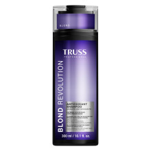 TRUSS Blond Revolution Blonde Shampoo - Zachte reinigende shampoo voor gekleurd haar - Behoudt de lichtgevende blonde kleuring terwijl het oxidatie b