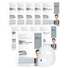 DERMAL Platinum Collagen Essence Full Face Facial Mask Sheet 23g