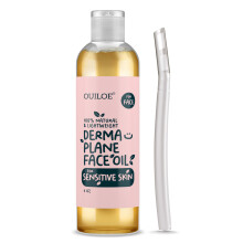 Dermaplane Oil Face Shaving Oil voor vrouwen met een gevoelige huid - Lichtgewicht en natuurlijke gezichtsscheerolie - Gebruik met een Dermaplaning T