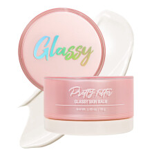 TOUCH IN SOL Pretty Filter Glassy Skin Balm Primer 1.05 oz. - Skin Smooth Moisturizing Primer before Makeup - Natural Glow Face Cream Moisturizer
