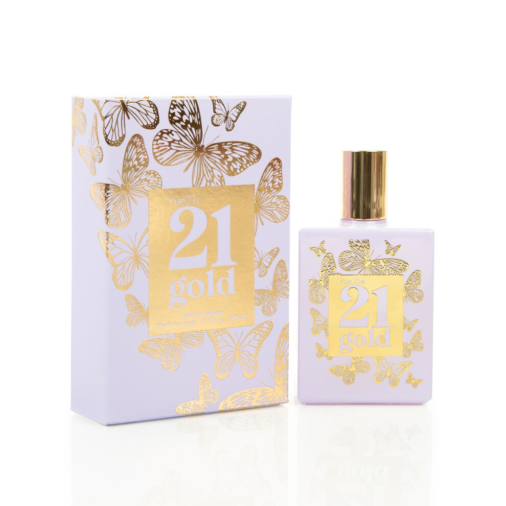 Rue 21 Gold Women's Perfume Spray - 1.7 Fl Oz (50 Ml)