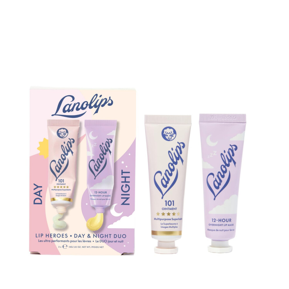 Lanolips Lip Heroes Day and Night Duo - Image 4