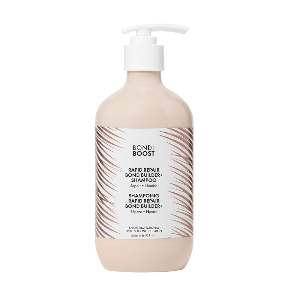 BONDIBOOST Rapid Repair Bond Builder + Shampooing pour cheveux ab   m   s [16,90 fl oz] Formule fortifiante pour restaurer et reconstruire les cheveu
