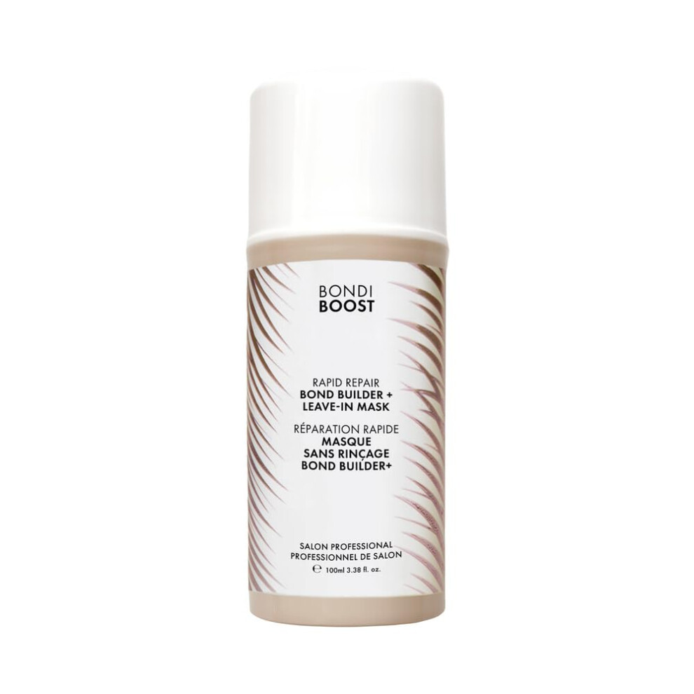 Bondiboost Rapid Repair Bond Builder + Leave-In Hair Treatment For Dry Damaged Hair [3.38 Fl Oz] Strengthens & Restores + Advanced Hair Repair Soluti