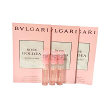 Vzorek parfmu BVLGARI Rose Goldea Blossom Delight EDP sprejov lahvicky 1,5 ml / 0,05 Fl Oz Dmsk sada parfmu 3