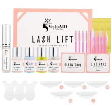 2025 VedoAID New Upgraded EyeLash Lift Kit Eyelash Extension Kit Eyelash Perm Kit Eyelash Lifting & Eyelash Curling Includes Eye Shields Pads Acces