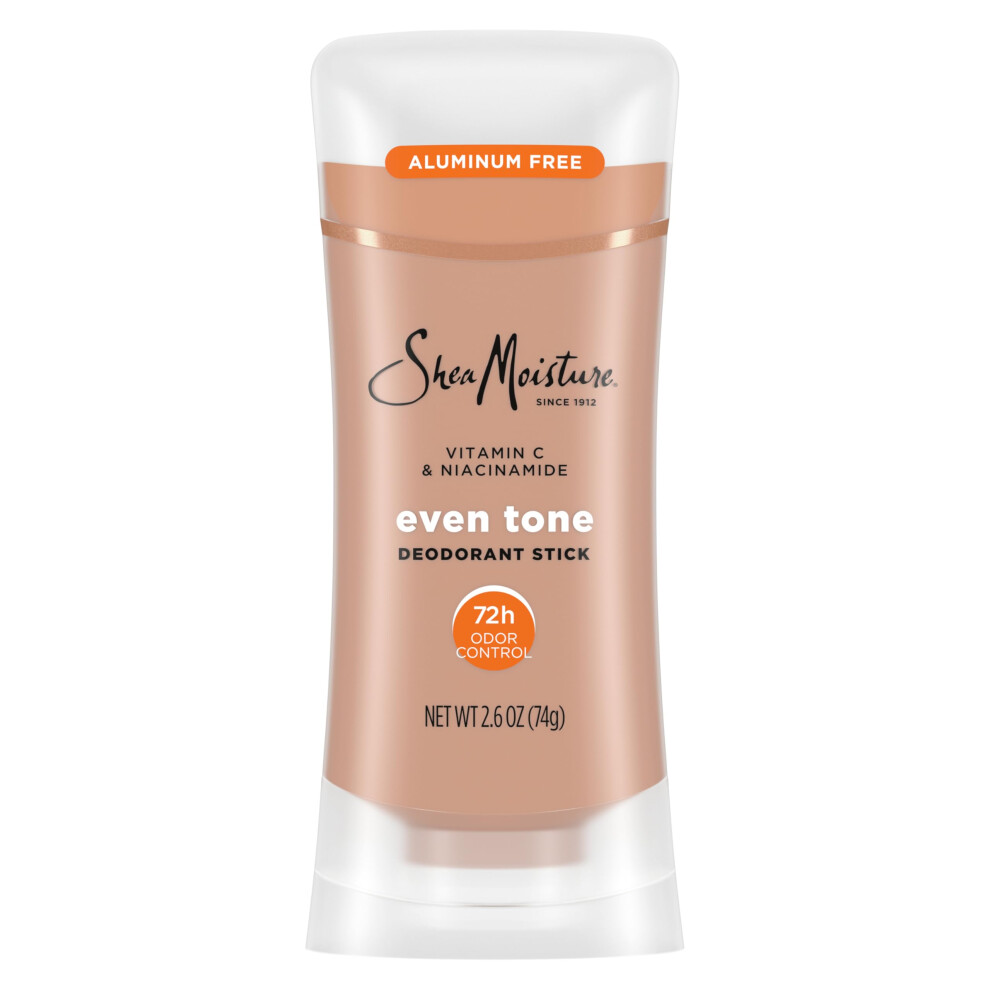 Shea Moisture Deodorant Stick for 72h Odor Control Fresh Aluminum Free 2.6 oz