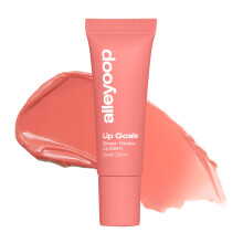 Alleyoop Glossy Lip Balm - Lip Goals Coral Cheer (Sheer Coral Pink) - Hydraterende en vochtinbrengende lipverzorging voor gebarsten lippen - Natuurli