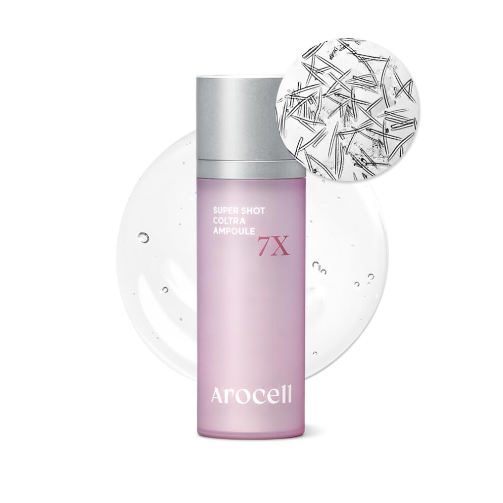 Arocell Official Arocell Super Shot Coltra Ampoule - 7X Collagen Micro Shot Spicule 30Ml/1.01 Fl Oz For Elasticity Hydrating Pore Wrinkle Care Skin Texture Anti-Aging