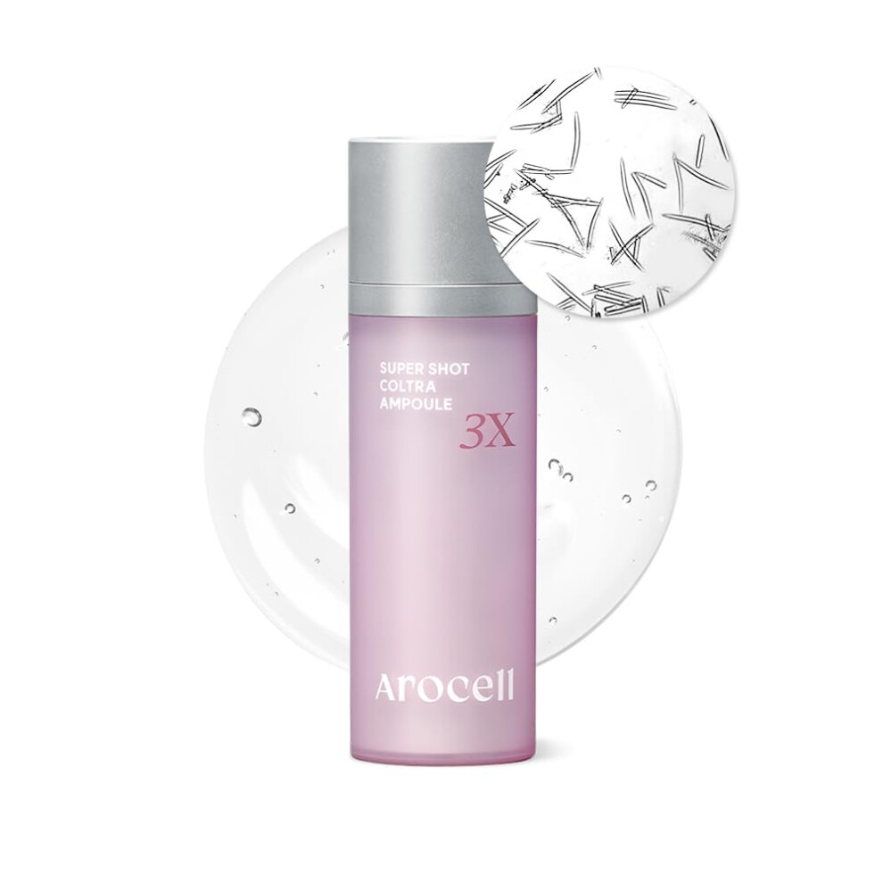 Arocell Official Arocell Super Shot Coltra Ampoule - 3X Collagen Micro Shot Spicule 30Ml/1.01 Fl Oz For Elasticity Hydrating Pore Wrinkle Care Skin Texture Anti-Aging