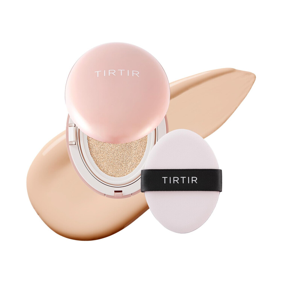 Tirtir Mask Fit All Cover Cushion Mini Mattifying Cushion Foundation Shade 15C Fair Porcelain 4.5 G - Image 6